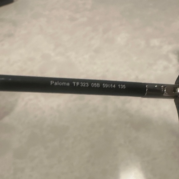 Tom Ford Dark Paloma Black and Gray Sunglasses - Picture 2 of 2